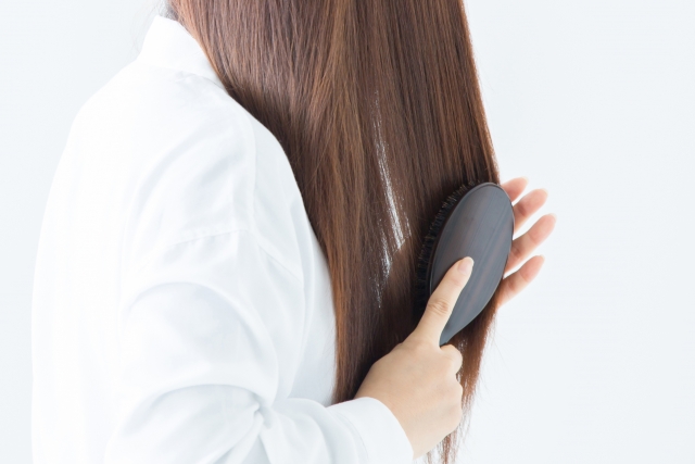 髪の毛の静電気対策